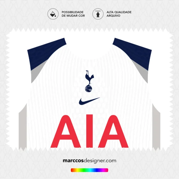Camisa Titular do Tottenham 2025-2026