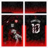 Arte Camisa Interclasse Onça Blazing - 0227