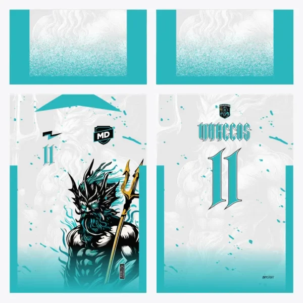 Arte Camisa Interclasse Poseidon
