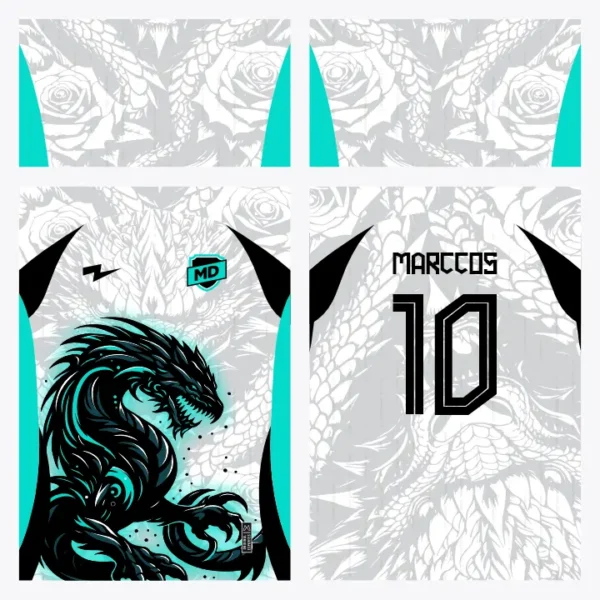 Arte Camisa Interclasse Dragão