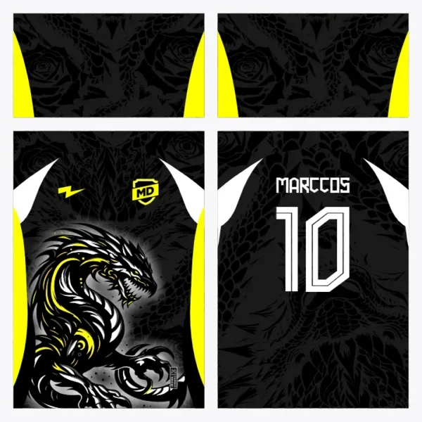 Arte Camisa Interclasse Dragão