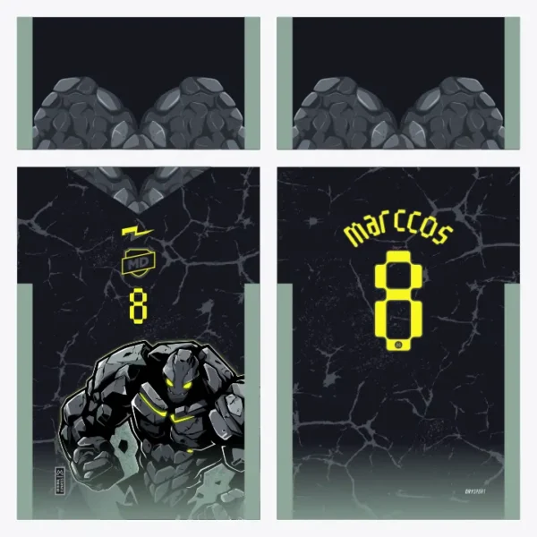 Arte Camisa Interclasse Golem