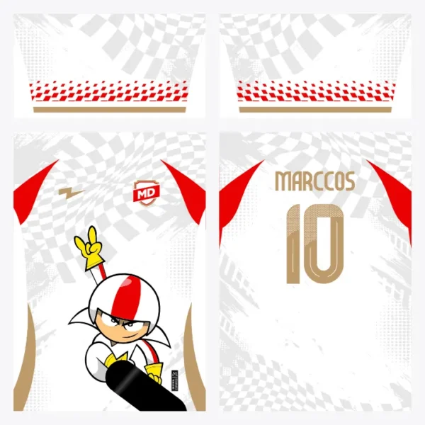 Arte Camisa Interclasse Kick Buttowski