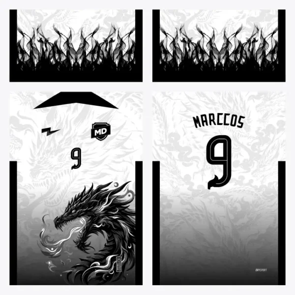 Arte Camisa Interclasse Dragão
