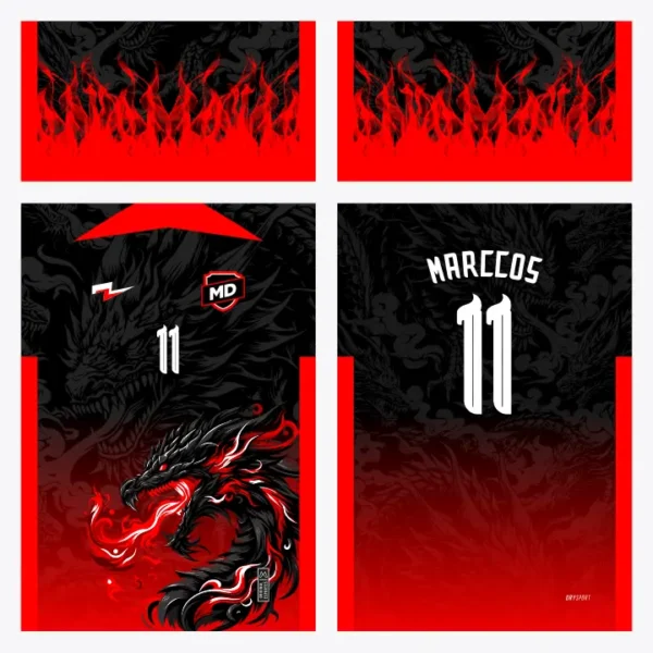 Arte Camisa Interclasse Dragão