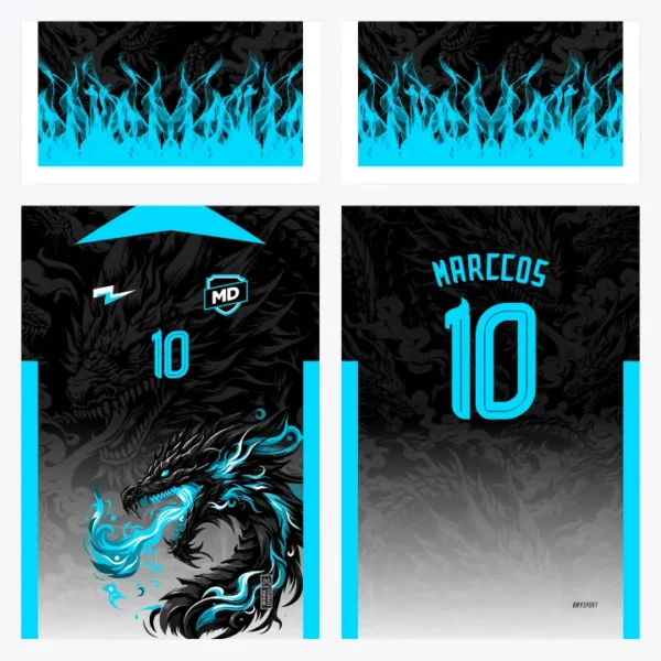 Arte Camisa Interclasse Dragão