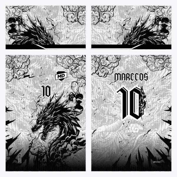 Arte Camisa Interclasse Dragão