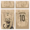 Arte Camisa Interclasse Onça