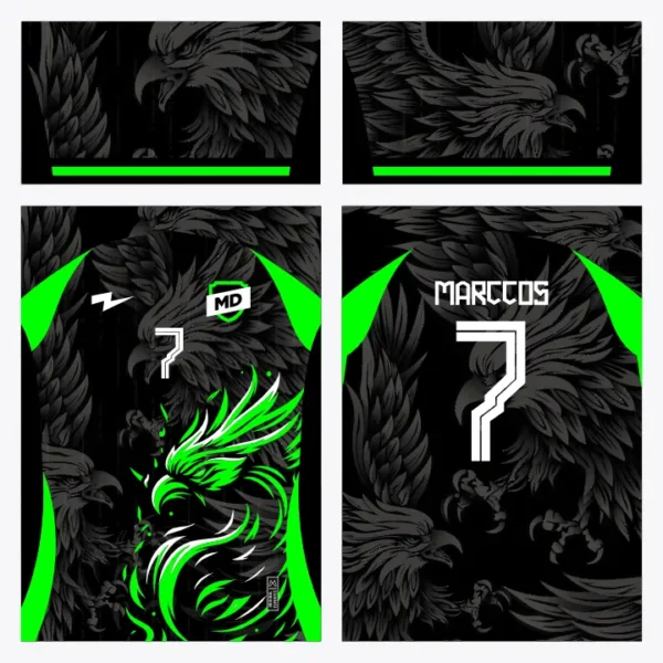 Arte Camisa Interclasse Fênix