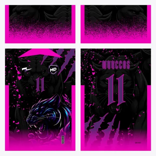 Arte Camisa Interclasse Pantera