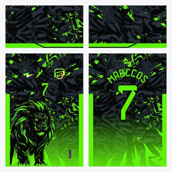Arte Camisa Interclasse Leão