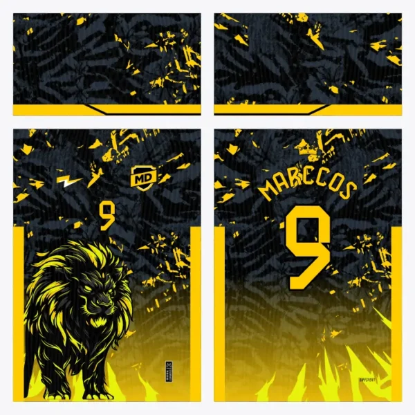 Arte Camisa Interclasse Leão Arte Camisa Interclasse Leão