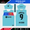 Arte Vetor Camisa Barcelona Celestor