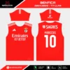 Arte Vetor Camisa Benfica Titular 2024.2025 Arte Vetor Camisa Benfica Titular 2024.2025