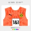 Arte Vetor Camisa Borussia Dortmund Goleiro 2024.2025 Arte Vetor Camisa Borussia Dortmund Goleiro 2024.2025