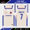 Arte Vetor Camisa Chelsea Reserva 2024.2025 Arte Vetor Camisa Chelsea Reserva 2024.2025