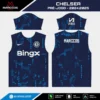 Arte Vetor Camisa Chelsea Pré-Jogo 2024.2025