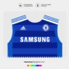 Arte Vetor Camisa Chelsea Titular 2011.2012
