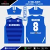 Arte Vetor Camisa Chelsea Titular 2011.2012