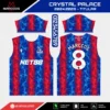 Arte Vetor Camisa Crystal Palace Titular 2024.2025 Arte Vetor Camisa Crystal Palace Titular 2024.2025