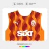 Arte Vetor Camisa Galatasaray Pré-Jogo 2024.2025