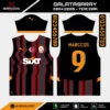 Arte Vetor Terceira Camisa Galatasaray 2024.2025 Arte Vetor Terceira Camisa Galatasaray 2024.2025