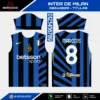 Arte Vetor Camisa Inter de Milan Titular 2024.2025 Arte Vetor Camisa Inter de Milan Titular 2024.2025