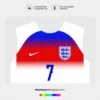 Arte Vetor Camisa Inglaterra Feminina Titular 2025.2026 Arte Vetor Camisa Inglaterra Feminina Titular 2025.2026