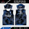 Arte Vetor Camisa Inter de Milan Pré-Jogo 2024.2025