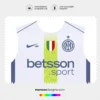 Arte Vetor Camisa Inter de Milan Reserva Especial Rossi 2024.2025 Arte Vetor Camisa Inter de Milan Reserva Especial Rossi 2024.2025