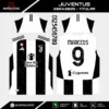 Arte Vetor Camisa Juventus Titular 2024.2025 Arte Vetor Camisa Juventus Titular 2024.2025
