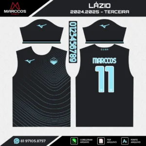 Arte Vetor Terceira Camisa Lazio 2024.2025