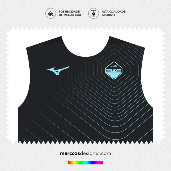 Arte Vetor Terceira Camisa Lazio 2024.2025