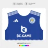 Arte Vetor Camisa Leicester Titular 2024.2025