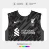 Arte Vetor Camisa Liverpool Goleiro 2024.2025 Arte Vetor Camisa Liverpool Goleiro 2024.2025