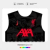 Arte Vetor Camisa Liverpool Pré-Jogo 2024.2025
