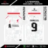 Arte Vetor Terceira Camisa Liverpool 2024.2025