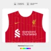 Arte Vetor Camisa Liverpool Titular 2024.2025