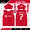 Arte Vetor Camisa Liverpool Titular 2024.2025