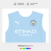 Arte Vetor Camisa Manchester City Titular 2024.2025