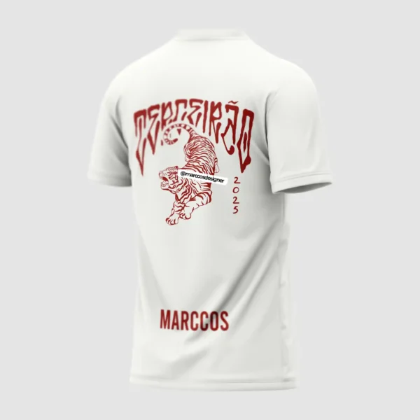 Arte Vetor Camisa Terceirão Tigre