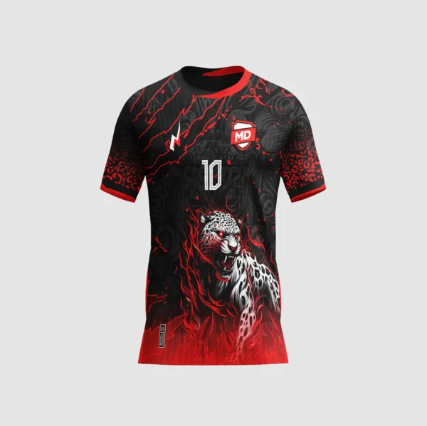 Arte Camisa Interclasse Onça Blazing - 0227