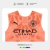 Arte Vetor Camisa Manchester City Goleiro 2024.2025