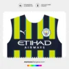 Arte Vetor Camisa Manchester City Reserva 2024.2025