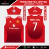 Arte Vetor Camisa Manchester United Titular 2024.2025