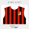 Arte Vetor Camisa Milan Aniversário 2024.2025 Arte Vetor Camisa Milan Aniversário 2024.2025
