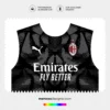Arte Vetor Camisa Milan Goleiro 2024.2025