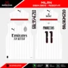 Arte Vetor Camisa Milan Reserva 2024.2025