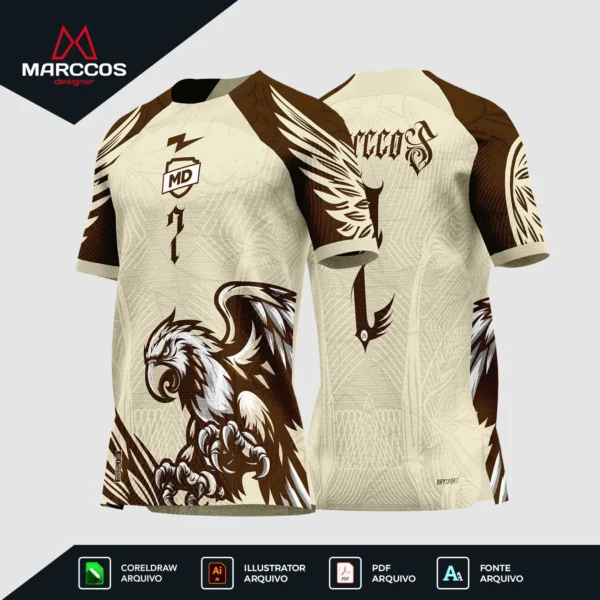 Arte Camisa Interclasse Arara