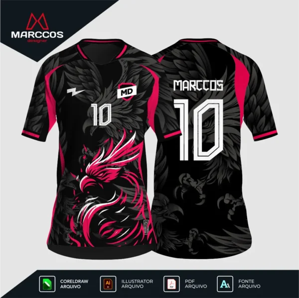 Arte Camisa Interclasse Fênix